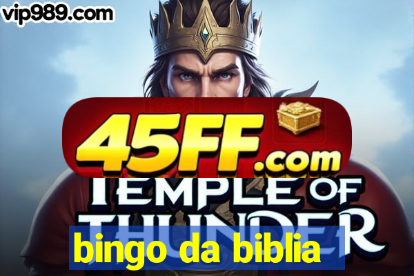bingo da biblia